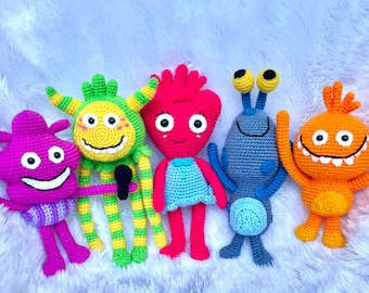 Crochet Dewey Molly Rizzo Strawberry and Jimmy Amigurumi