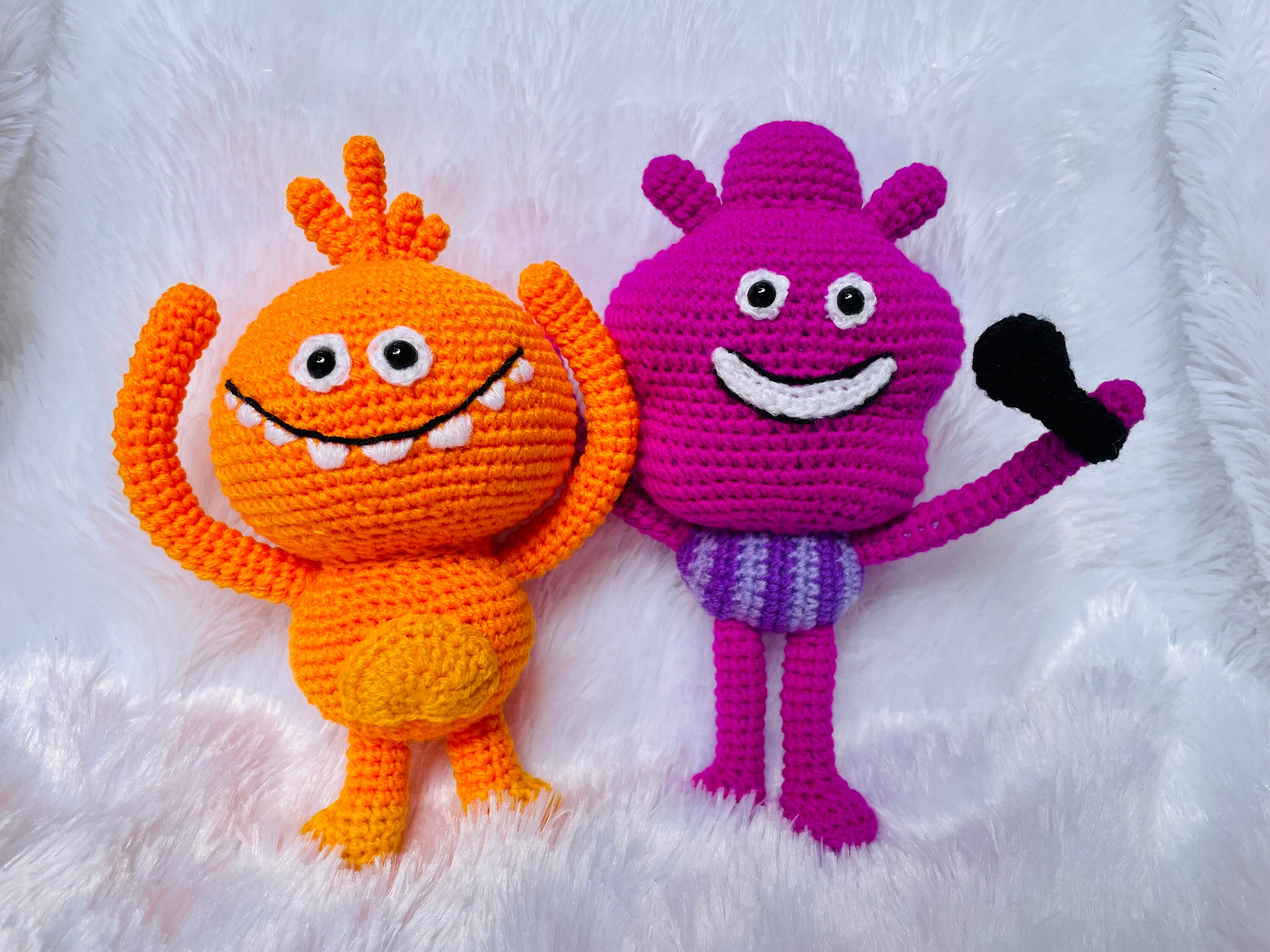 PDF Crochet Jimmy Monster Pattern Amigurumi Pattern Personalized