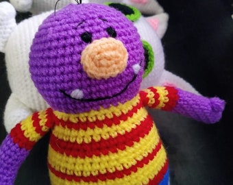 Crochet Pupazzo Bumbi Peluche Pupazzo Inside-out Amigurumi Ad - Main Image