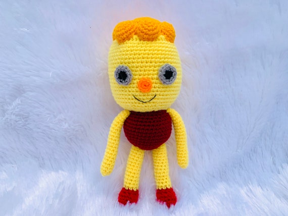 Nissy naptime クッションキーホルダー yellow イエロー Crochet Cheesy Amigurumi Personalized Stuffed Cheesy Soft Toys