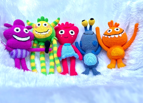 Crochet Dewey Molly Rizzo Strawberry and Jimmy Amigurumi