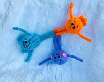 Bumble Nums de ganchillo Amigurumi Juguetes de peluche personalizados Bumble Nums