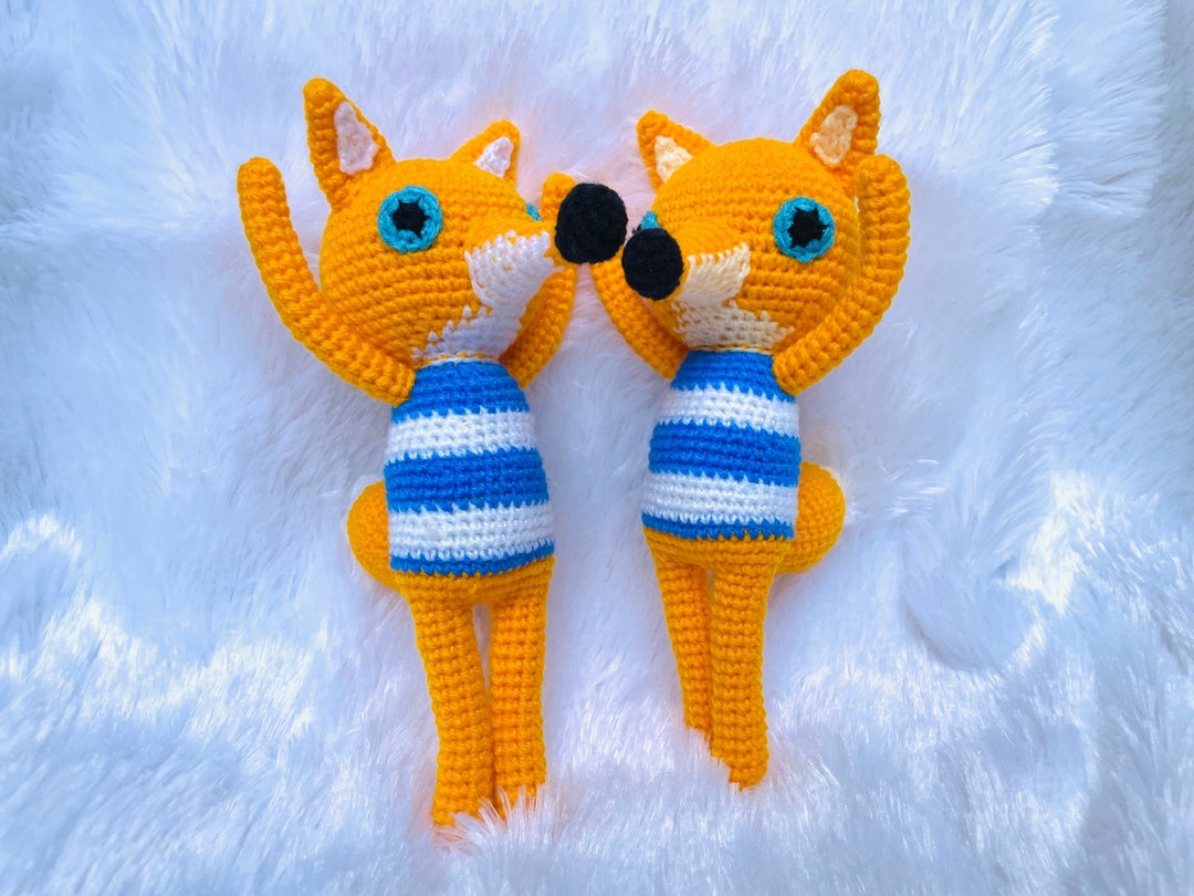 Crochet Foxly Amigurumi Personalized Stuffed Foxly Soft Toys - Etsy