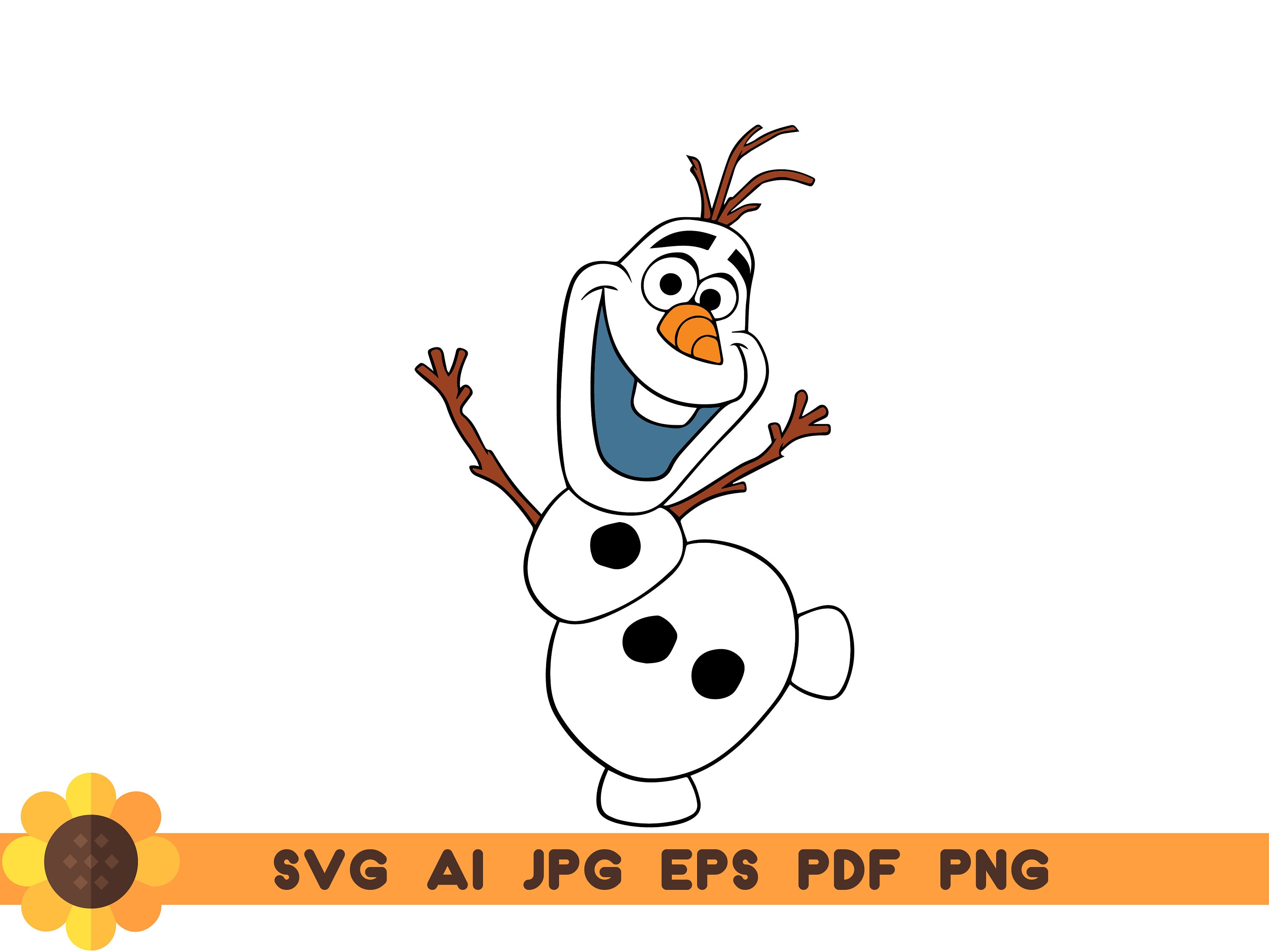 Olaf Svg Frozen Svg Archivo Svg Para Cricut Silueta O - vrogue.co