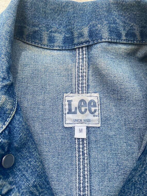 Vintage 1970s / 80s Lee Classic Loco Denim Chore Jack… - Gem