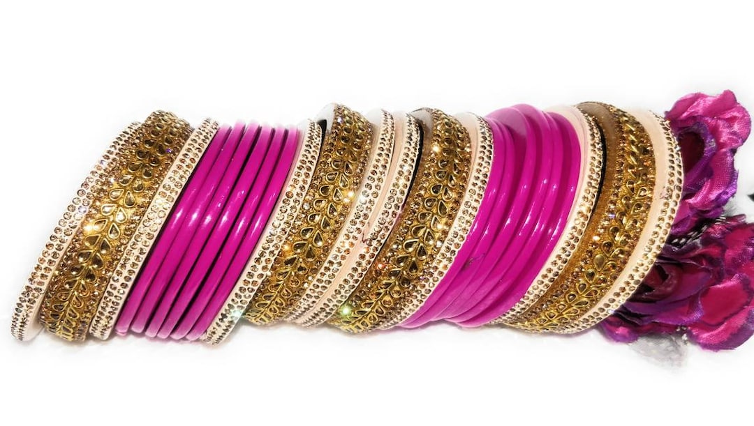 Handmade Traditional Punjabi Lac Bangles Rajasthani Bangle Etsy