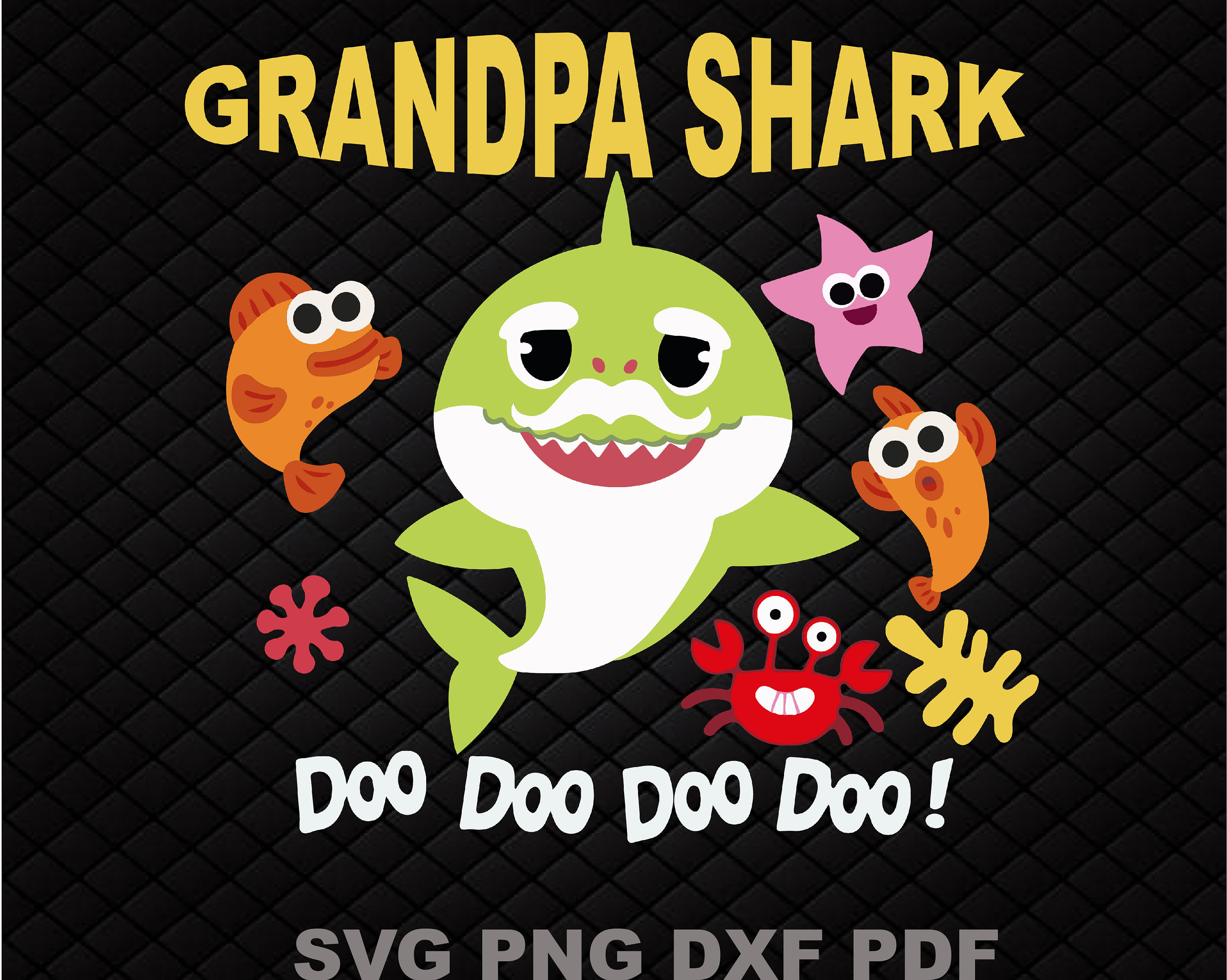 Free Free 55 Shark Family Baby Shark Birthday Svg SVG PNG EPS DXF File