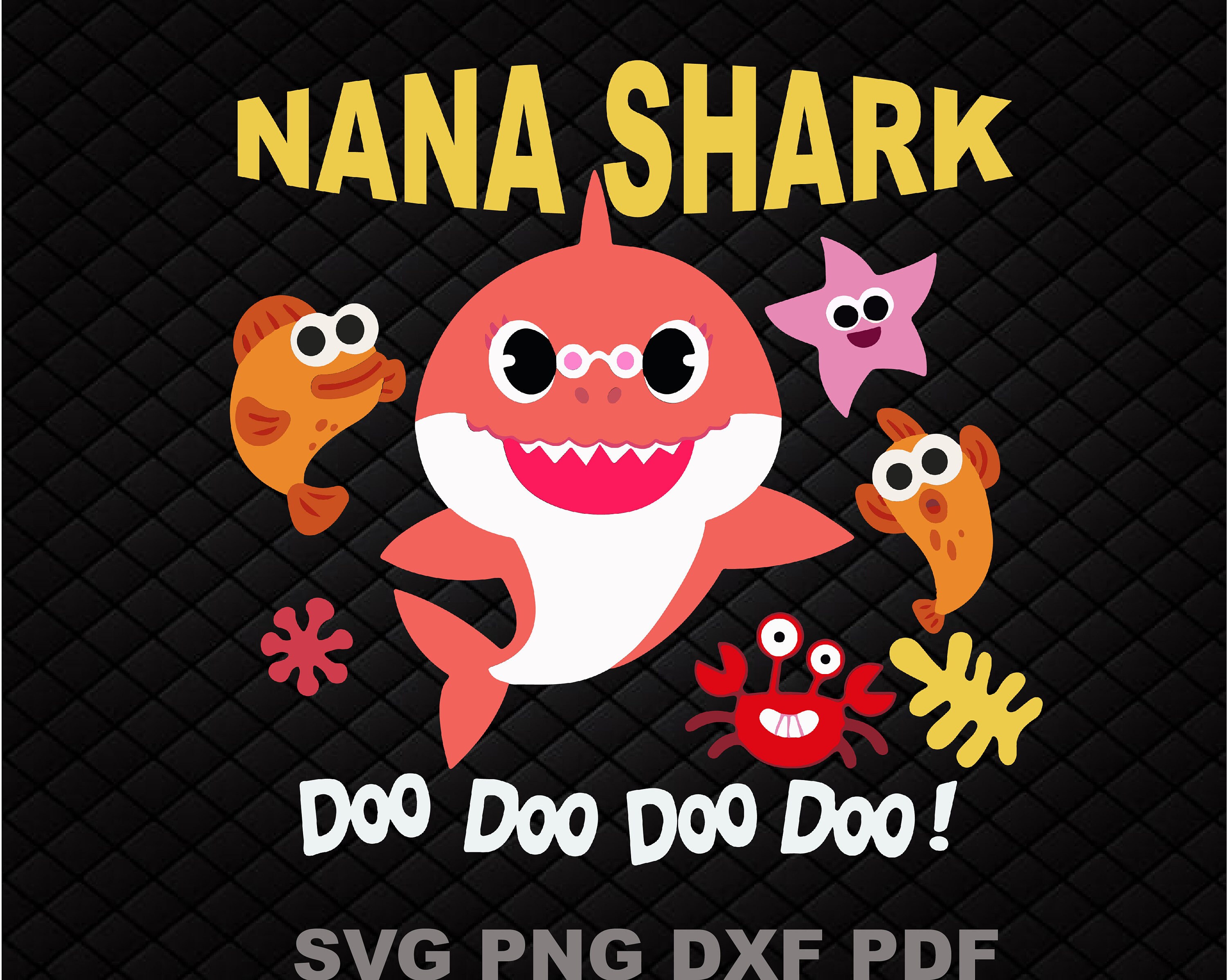 Free Free Nana Shark Svg 314 SVG PNG EPS DXF File