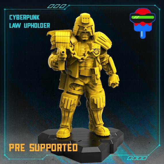 Miniature Toys Toys & Games Toys 3D Print Cyberpunk Miniature SCIFI ...