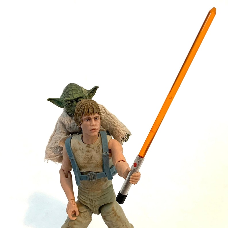 CUSTOM Replacement Lightsabers Kid Friendly Version. Great for your Star Wars Black Series 6 inch characters 1:12 image 8