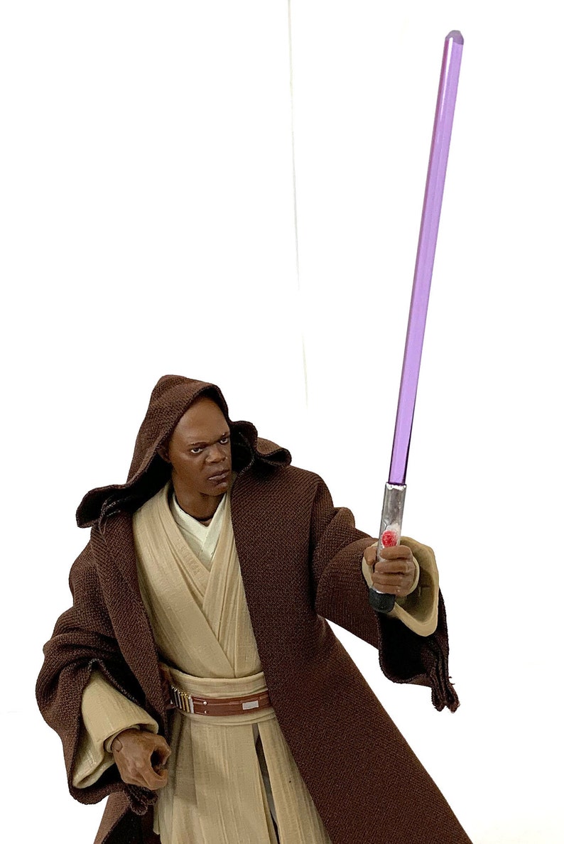 CUSTOM Replacement Lightsabers Kid Friendly Version. Great for your Star Wars Black Series 6 inch characters 1:12 Purple