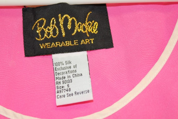 Bob Mackie wearable art 2 pc silk tank and top sz… - image 5