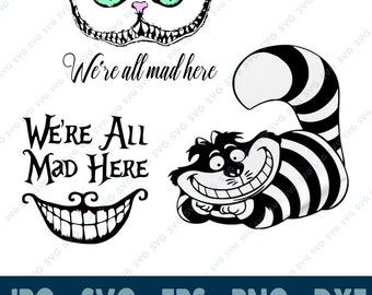 Download Alice Cat Smile Etsy