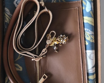 Crochet Bag Hardware Kit for Weekender Bags, Complete hardware and Lining Kit
