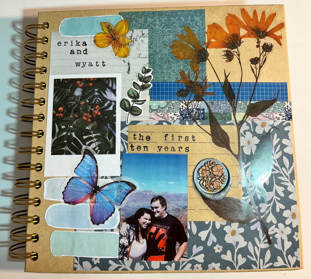 BACKORDERED Custom Scrapbook Created With Your Photos Please Read the Description for Full Details : - Etsy BACKORDERED Custom Scrapbook Created With Your Photos Please Read the Description for Full Details : - Etsy