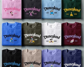 Disneyland Shirt, Disney Group Sweatshirt, Mickey And Friends Sweatshirt, Disney World Shirt Family, Disney Trip, Disney Vacation Shirt