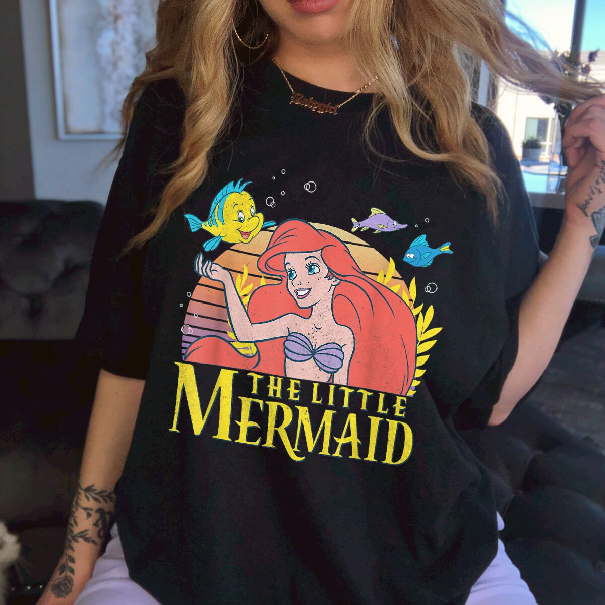 Visiter la boutique DisneyDisney’s The Little Mermaid Princess Ariel Wave Maker Sweatshirt 