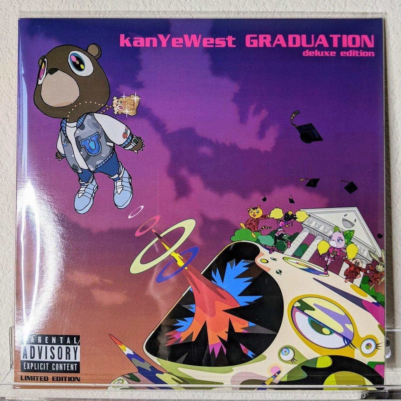 【値下げ】Kanye West - Graduation 限定版クリアレコード Kanye West Graduation Deluxe Limited Edition Vinyl Record - Etsy