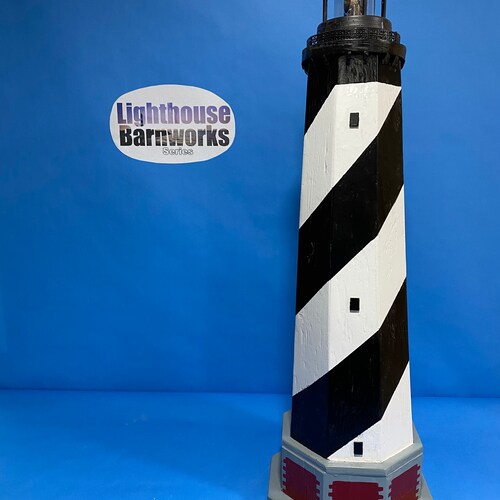 Solar Lighthouse Cape Hatteras Etsy