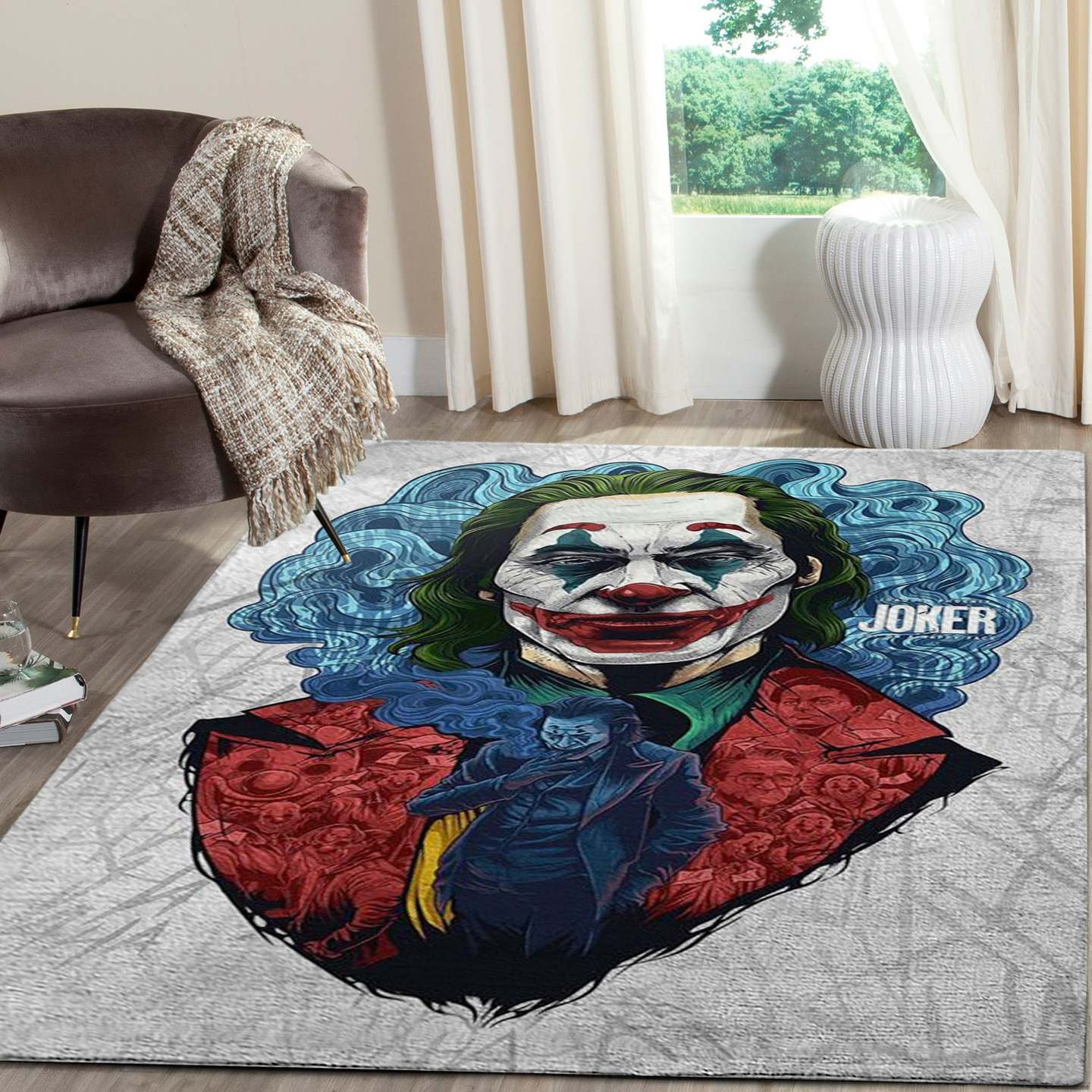 Joker Living Room Area Carpet Floor Decor The US Decor Etsy