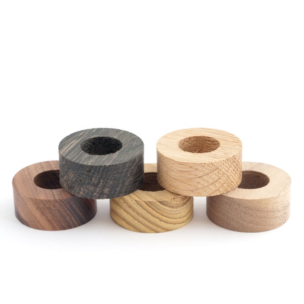 Set of 5pcs hardwood blanks for ring making