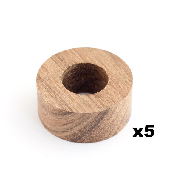 AMAZAQUE Wood Exotic Wooden Ring Blanks DIY Ring Making