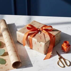 Papier cadeau homard, emballage cadeau nautique d'anniversaire côtier pour amateur de fruits de mer - The Nautical Collection image 3