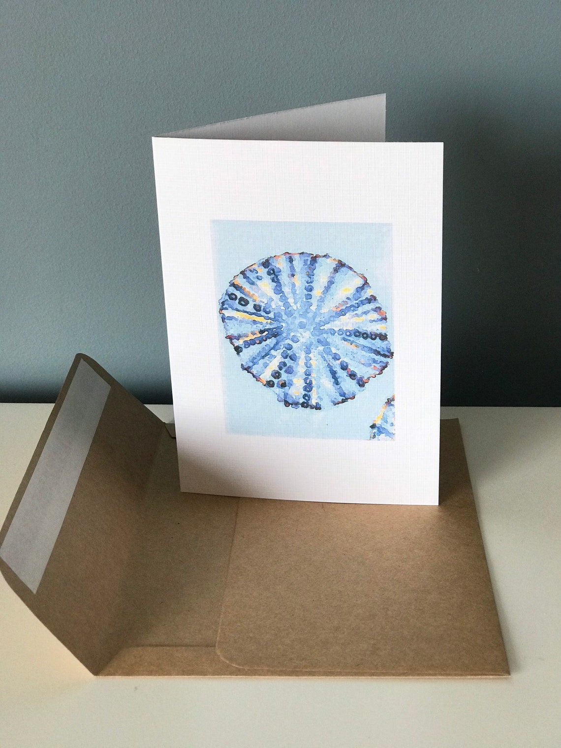 Sea Urchin Greeting Card Nautical Theme Card Any Occasion - Etsy UK