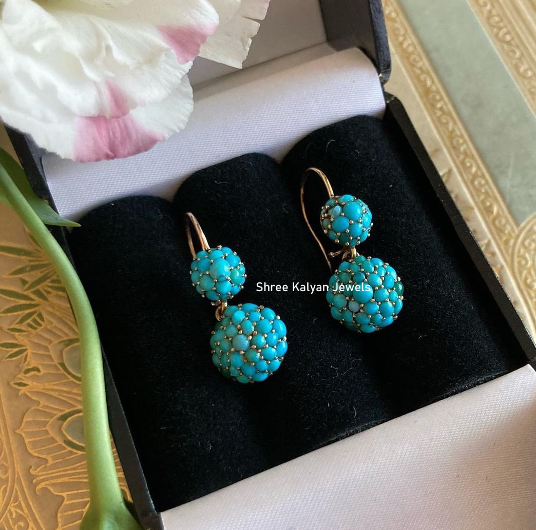 aqua blue earrings wire wrapped jewelry copper earrings blue