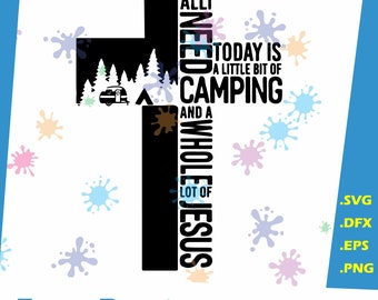 Download Camping Jesus Svg Etsy