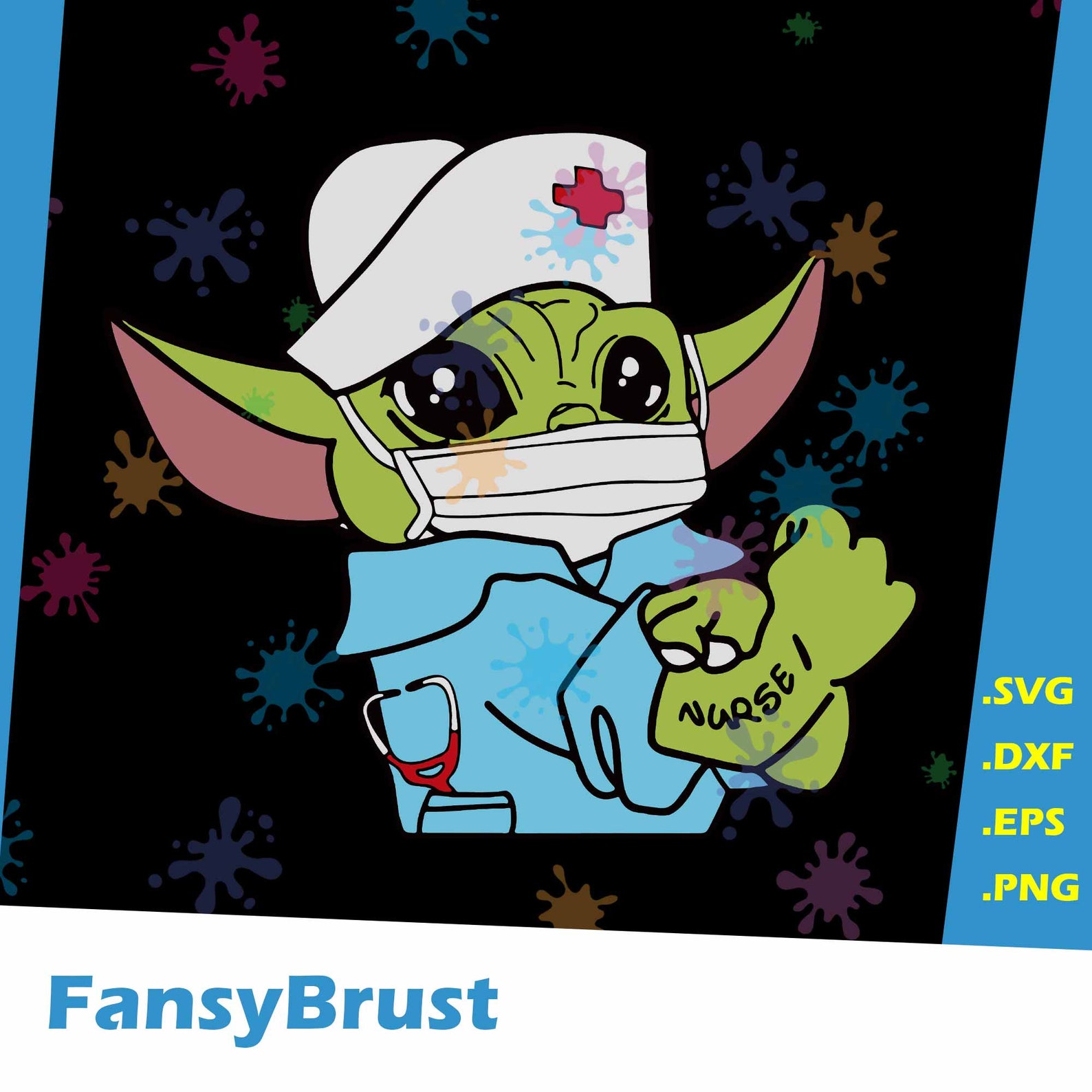 Free Free 337 Baby Yoda Nurse Svg SVG PNG EPS DXF File