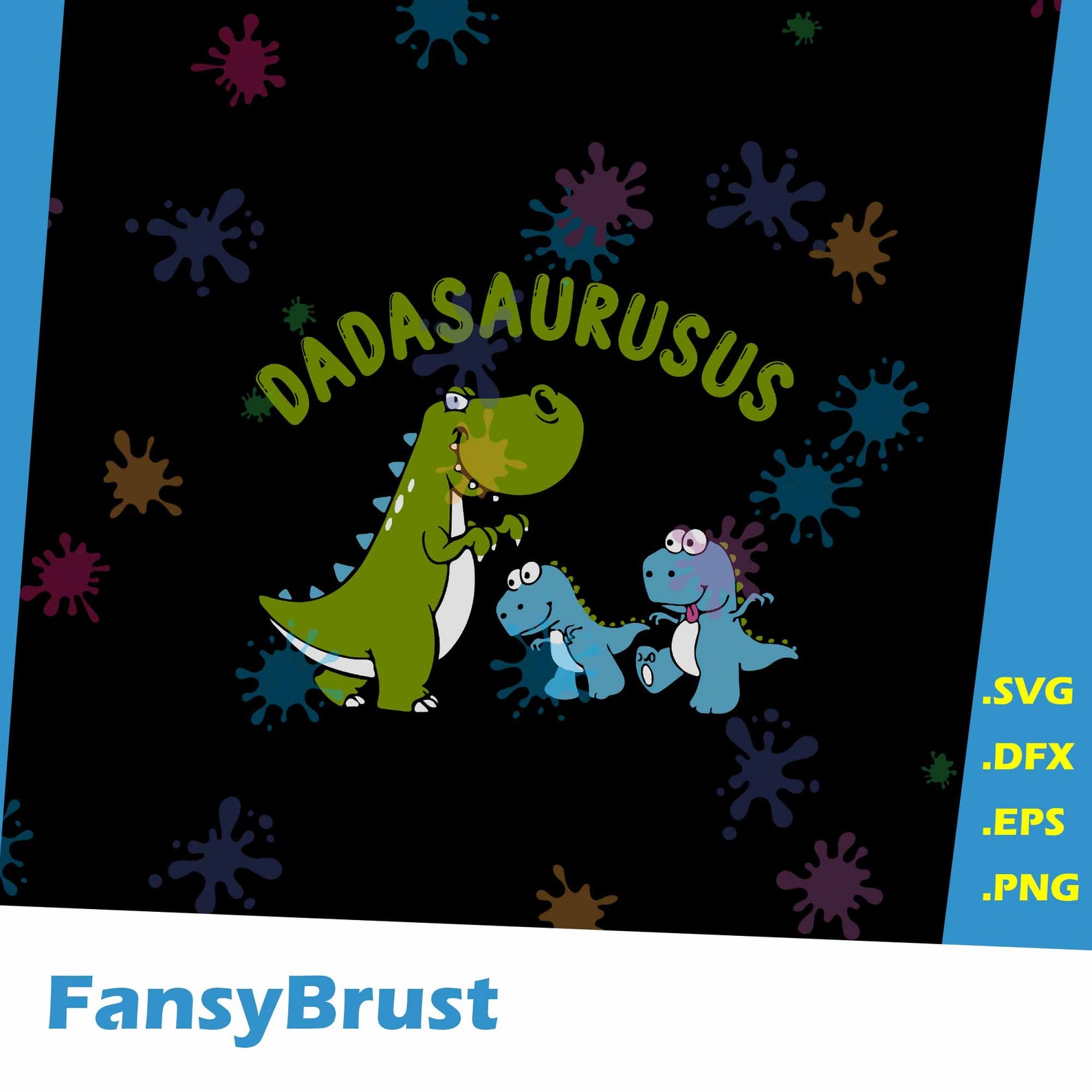 Download Dadasaurus svg Daddy svg father's day svg cricut file | Etsy