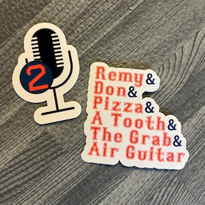 Jerry “RemyDawg” Remy stickers