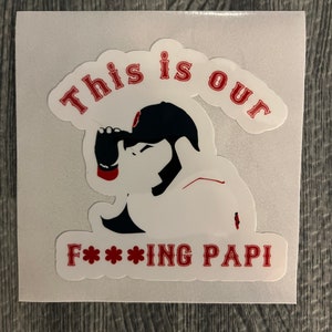 Big Papi David Ortiz sticker