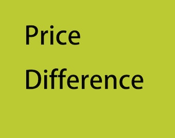 Price difference