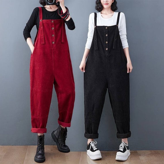 Corduroy jumper pants cheap