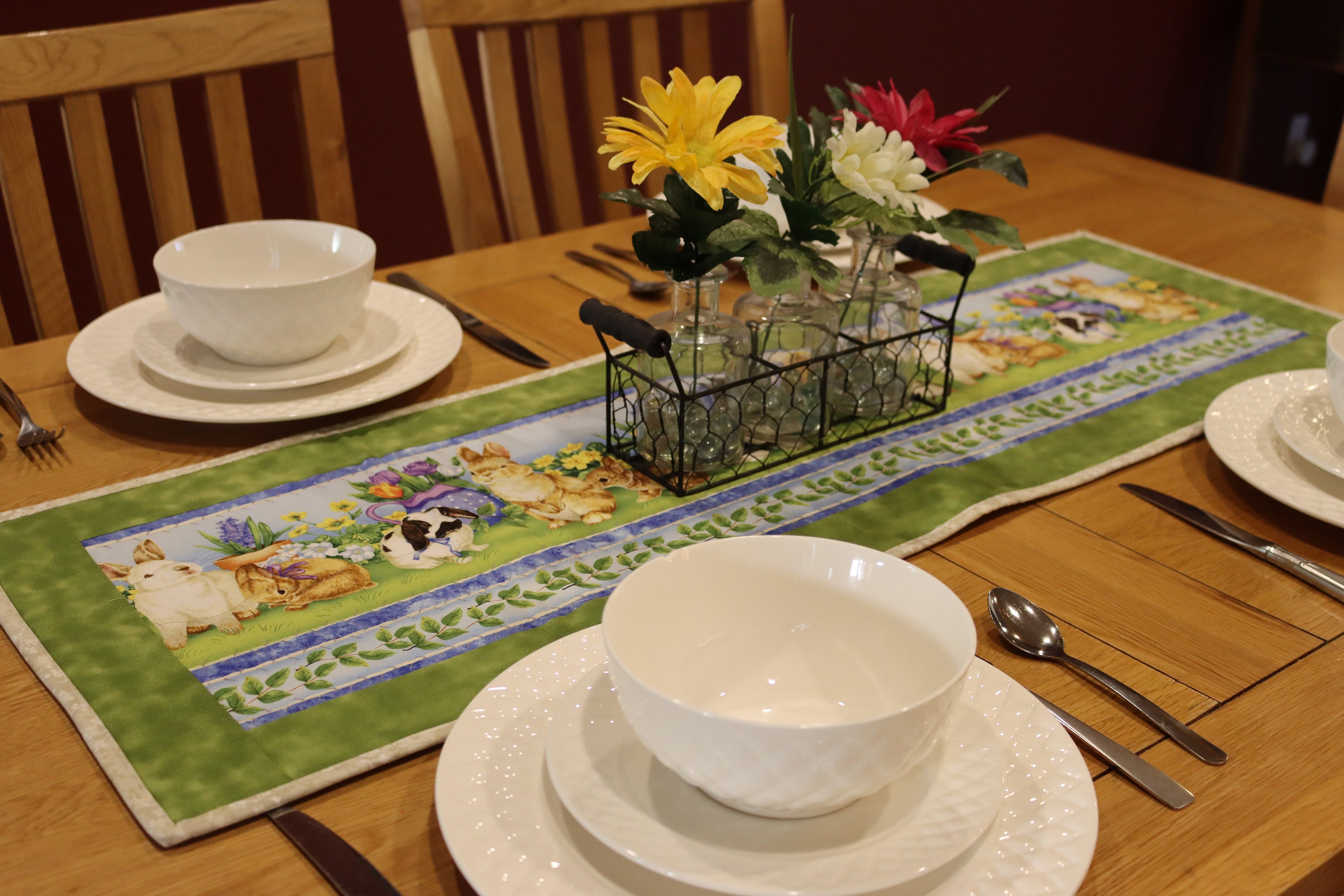 Easter Table Runner Etsy