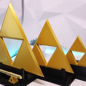 Zelda Triforce Desk Display | Wall Art