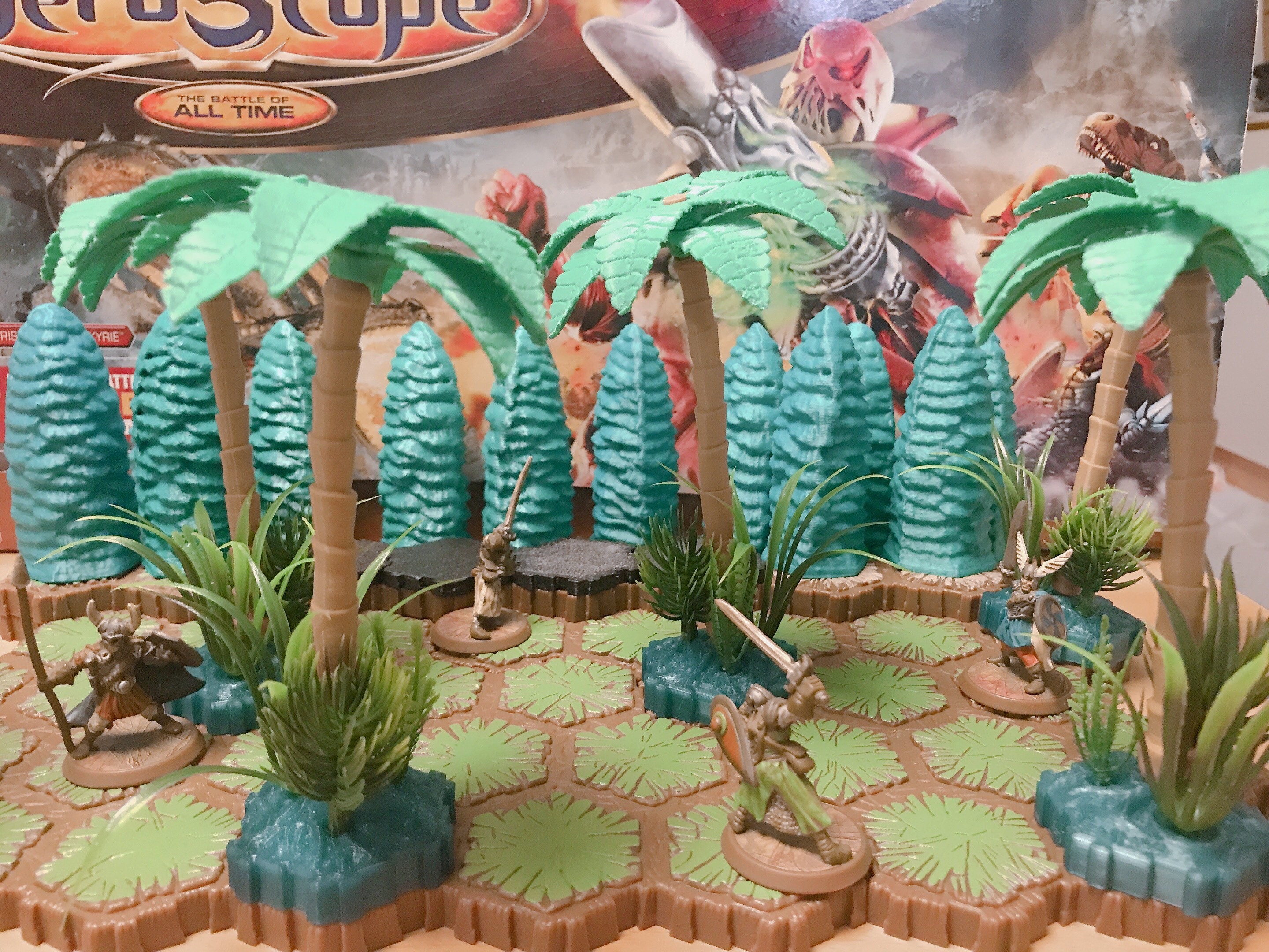 Heroscape Ticalla Jungle Palm Tree 1 Piece custom - Etsy