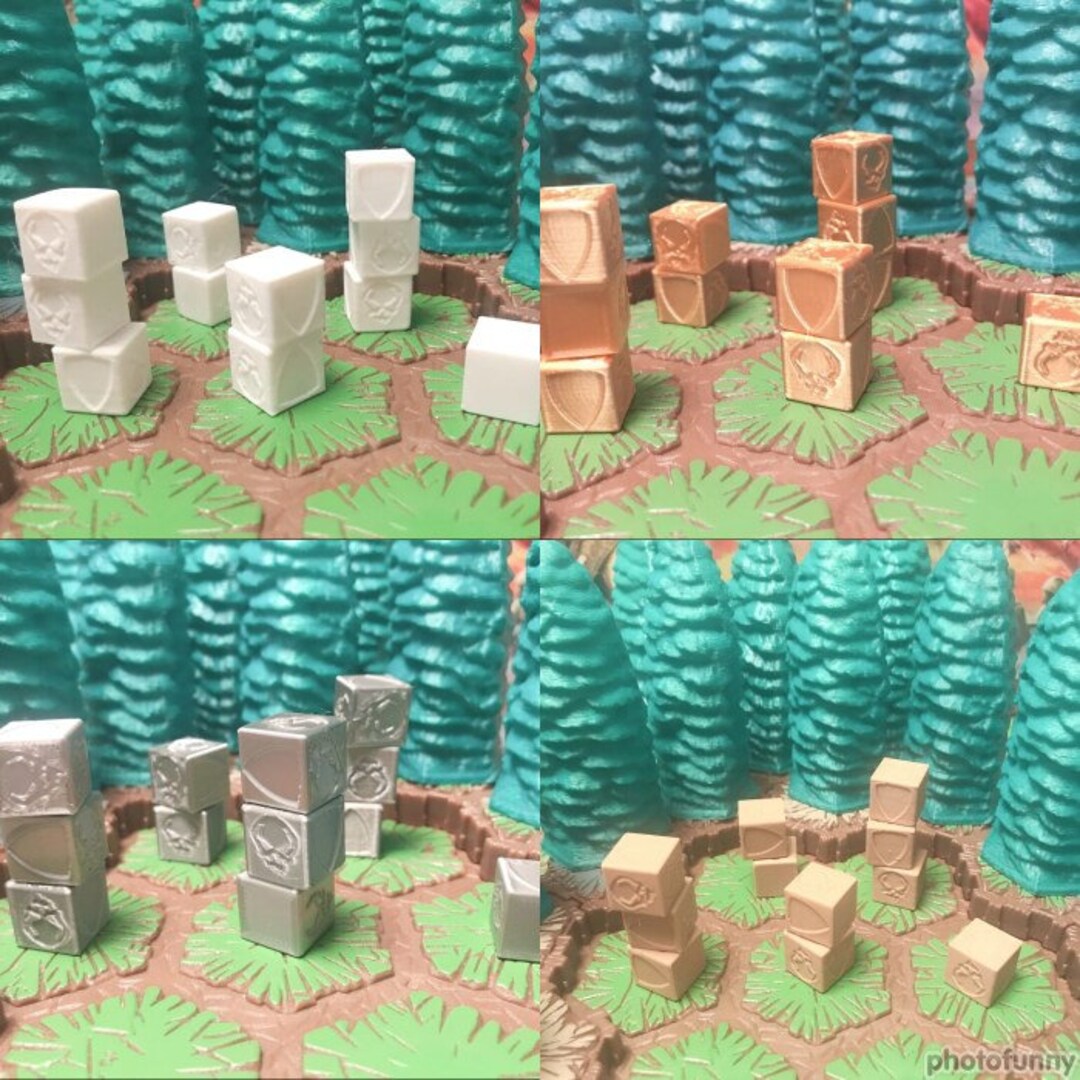 Heroscape Dice 10 Pieces custom Etsy