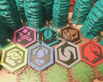 Heroscape Flag Bearers | Keychain collection [Custom]