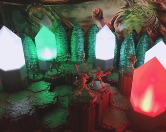 Heroscape Terrain - Light Pillar -Night Mode (1 Piece)