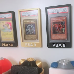 PSA Graded Card Display Frame | Wall Frame | Desk Mount