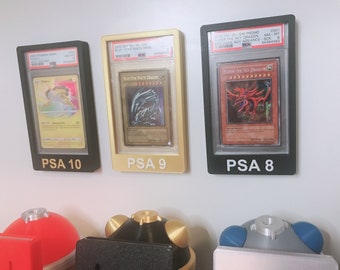 PSA Graded Card Display Frame | Wall Frame | Desk Mount