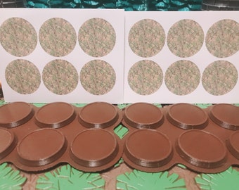 Heroscape 28mm Round Base (12 Pack) [Custom]