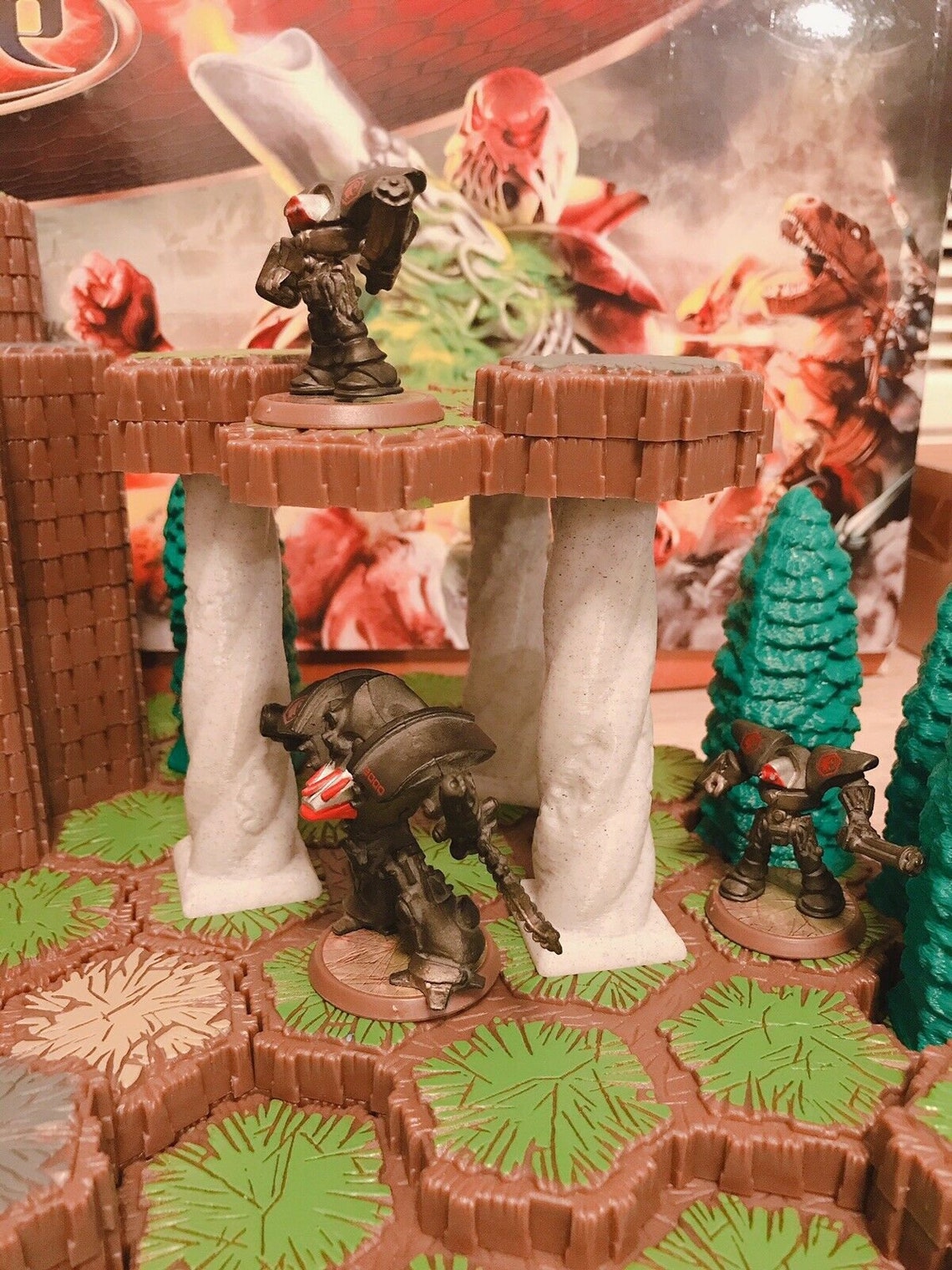 Heroscape Terrain Pillars 6 Pieces custom Etsy