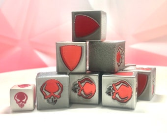 Heroscape Dice - (10 Pieces) [Custom]