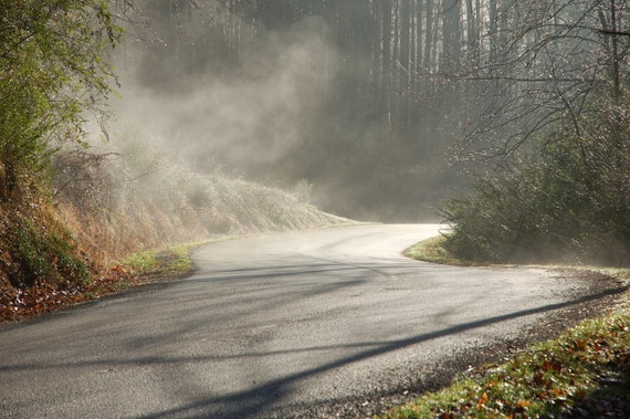 Foggy Mountain Road Country Road Country Lane Foggy - Etsy UK Foggy Mountain Road Country Road Country Lane Foggy - Etsy UK