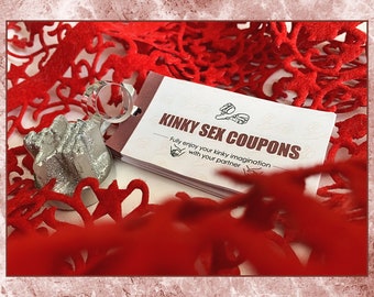 Kinky Sex Coupons | Great as a gift for both him and her | Instant download | Print at home