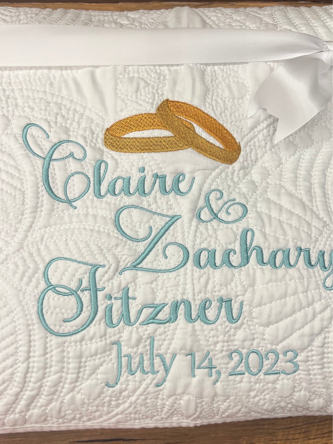 Personalized Couple Quilt Bed Sets - Gift Idea For Him/Her - I Took A Bite So... It's Mine